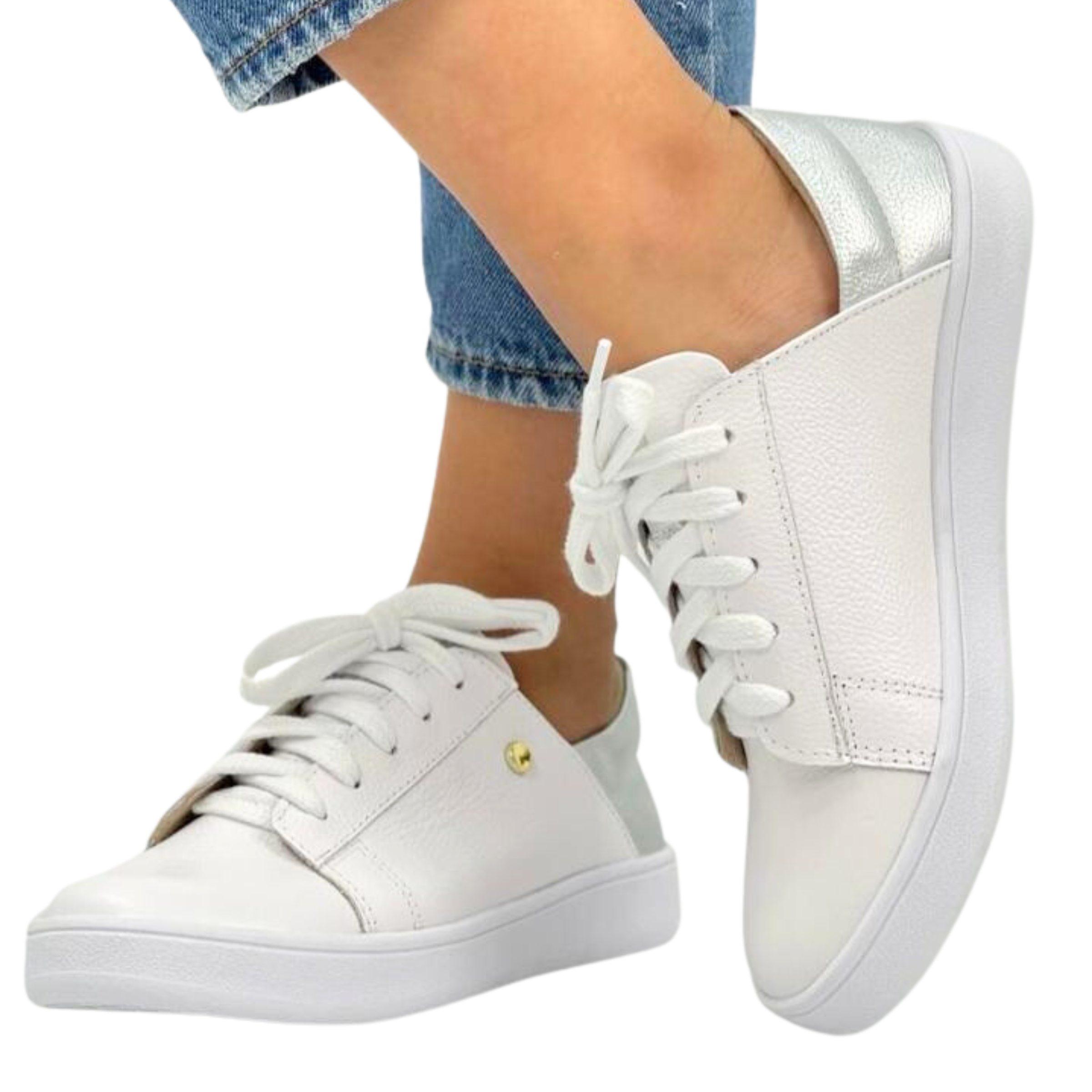 Austin Combined | womens silver tennis shoes