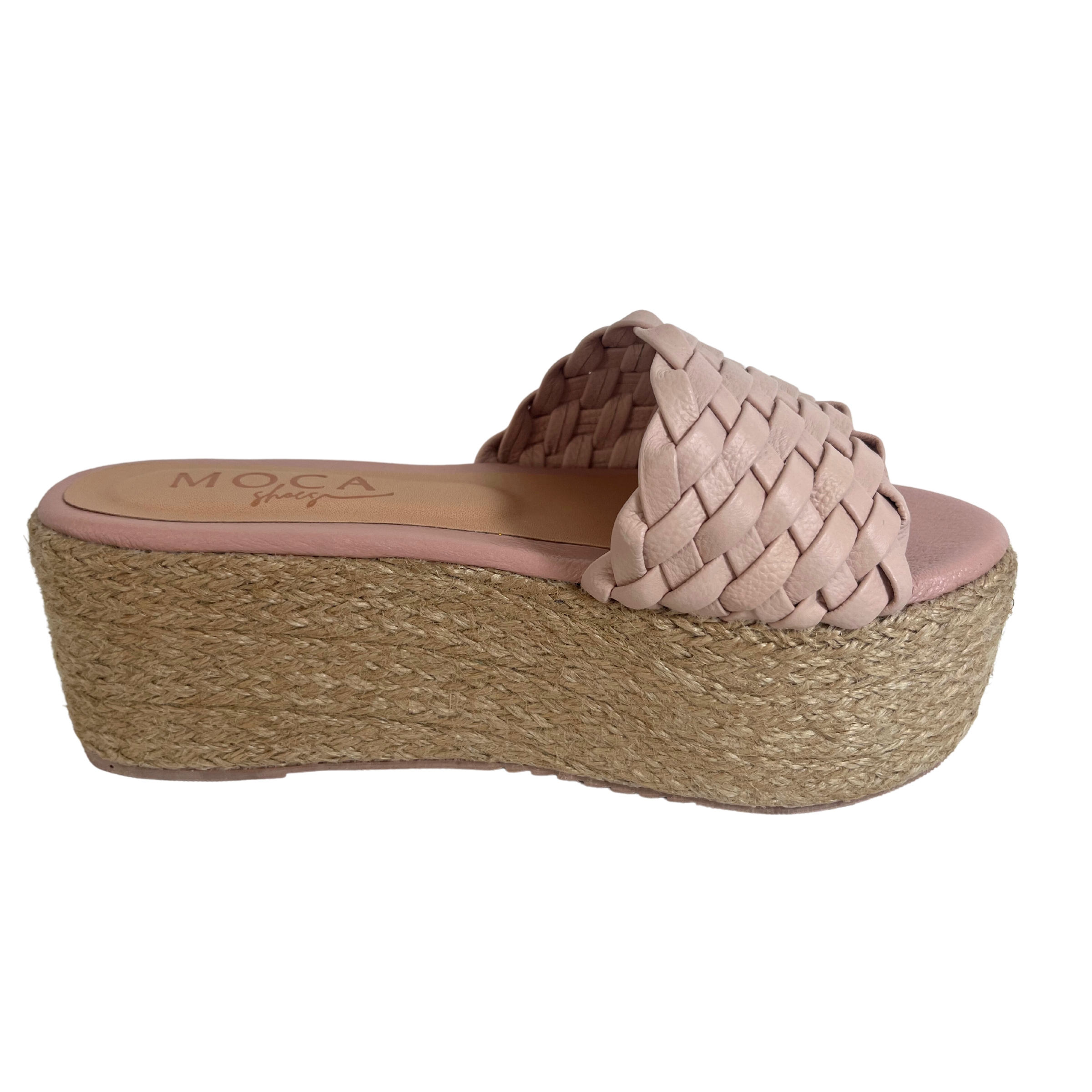 Queens Blush Sandals | Pink Platforms