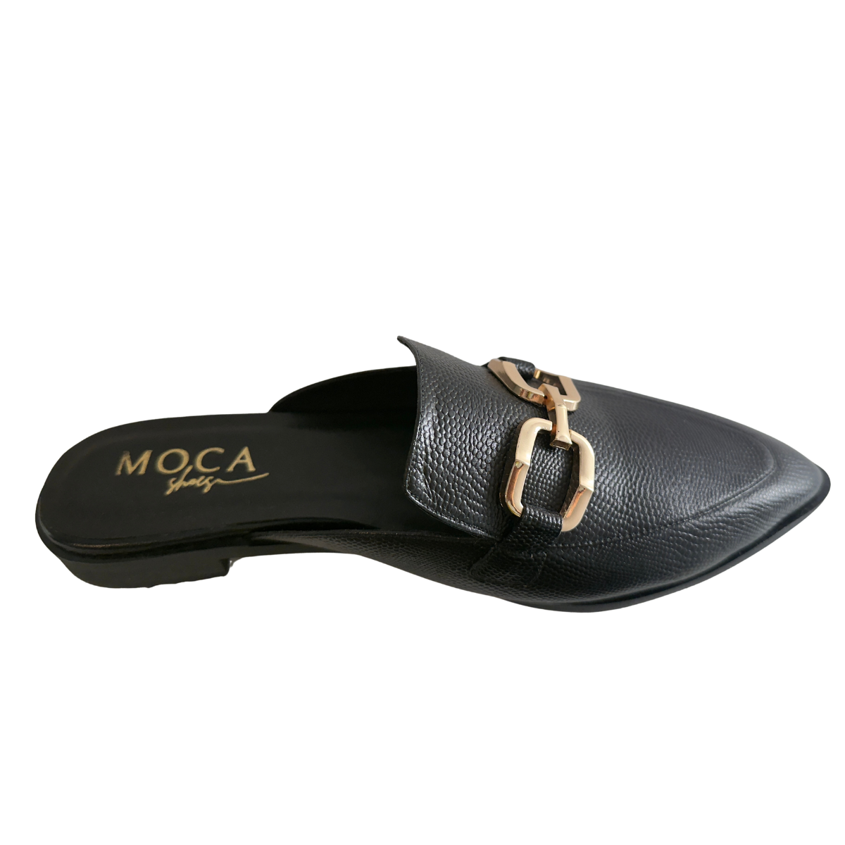 Black slip-on Mules for women | Utah