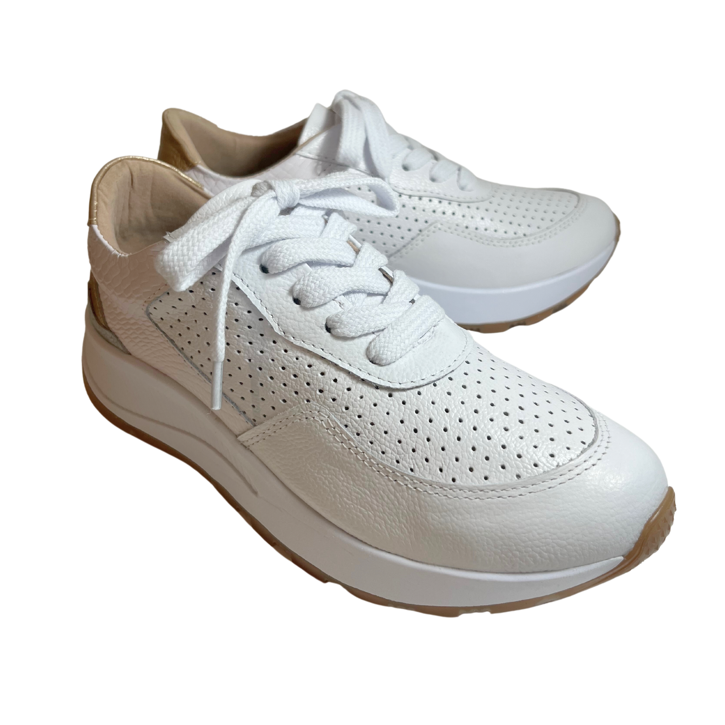 New Balance White Tennis Shoes | New Youk
