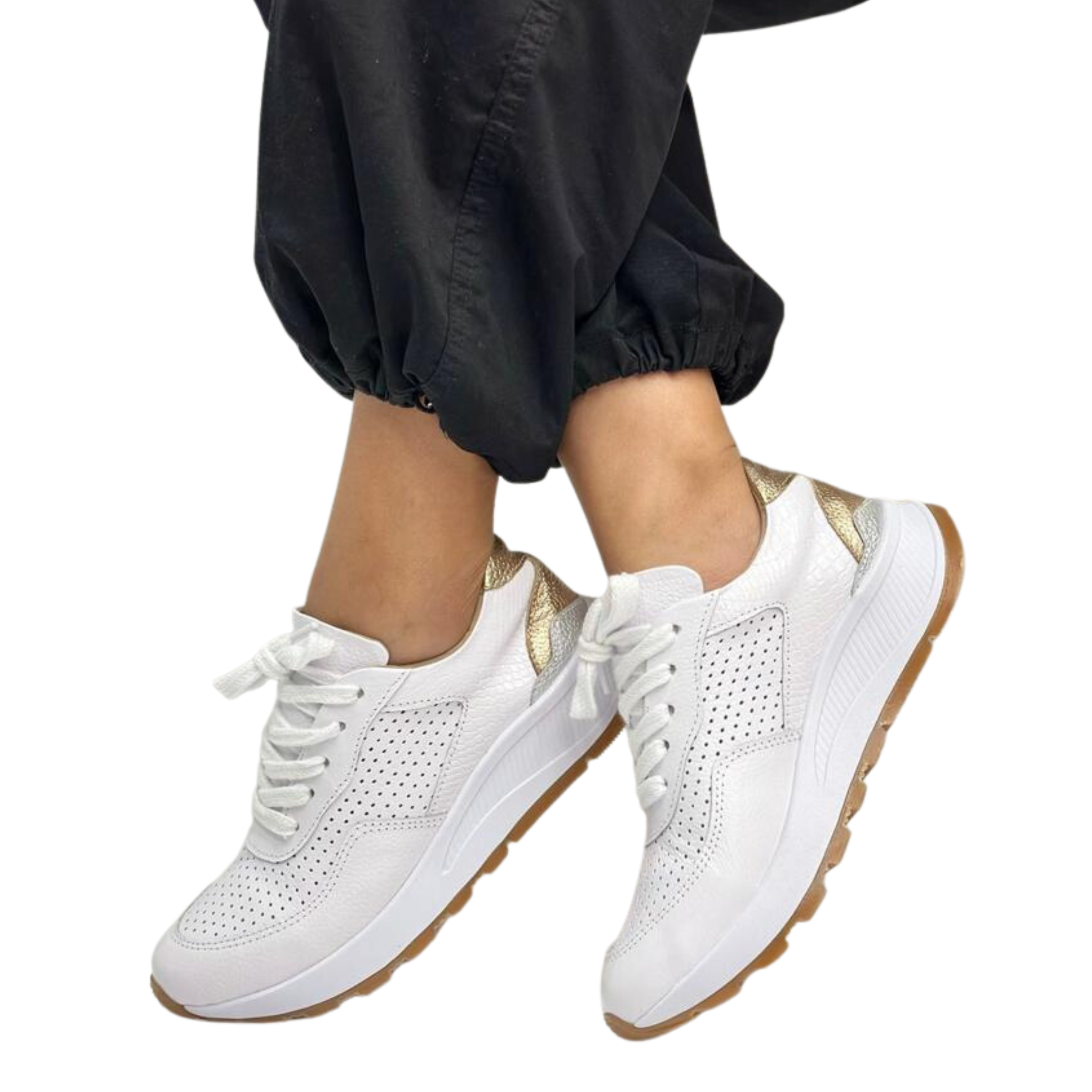 White Slip on Tennis Shoes | New York