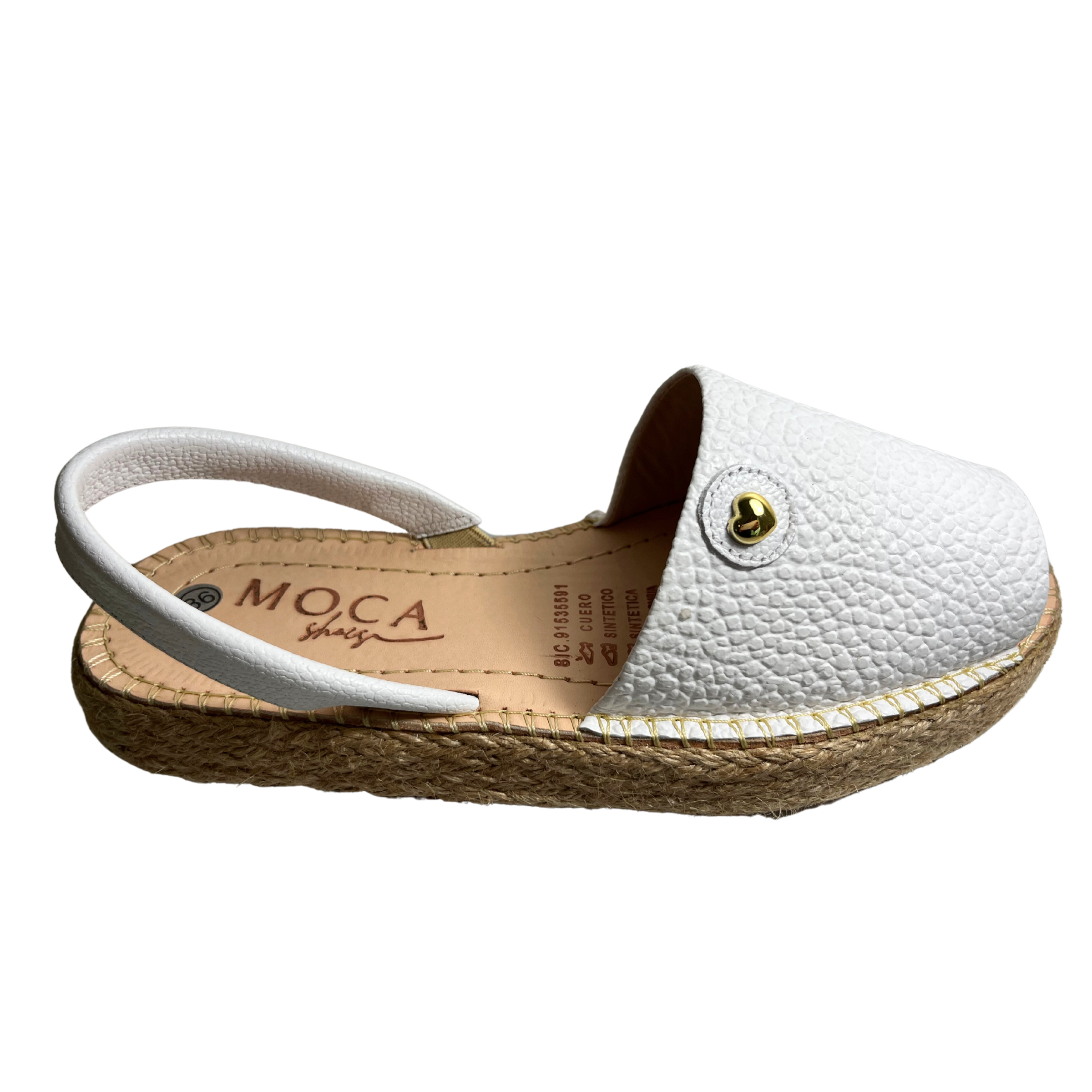 Miramar Espadrilles Sandals White | Flatform Espadrilles