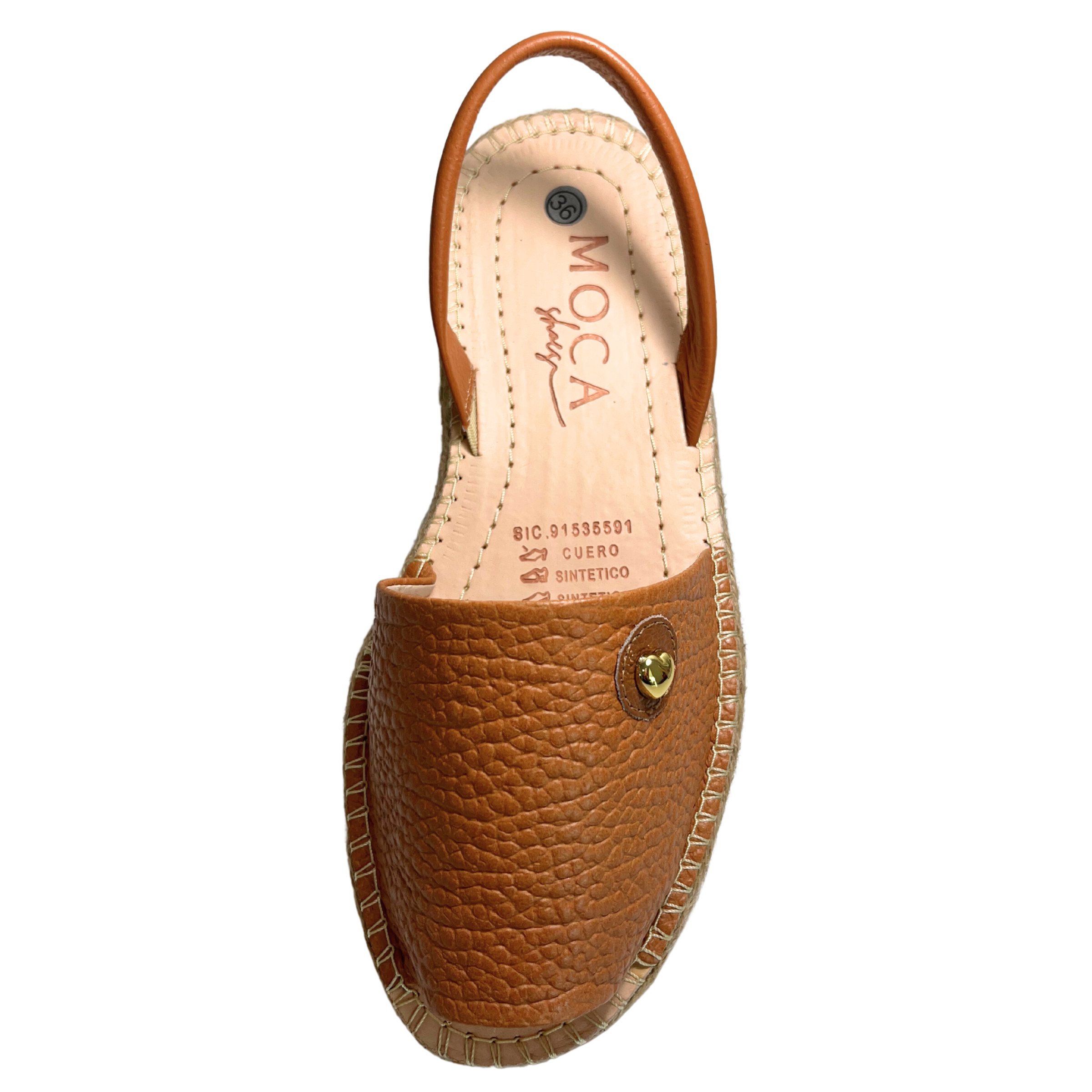 Miramar Cinnamon | Flat Espadrilles for Women