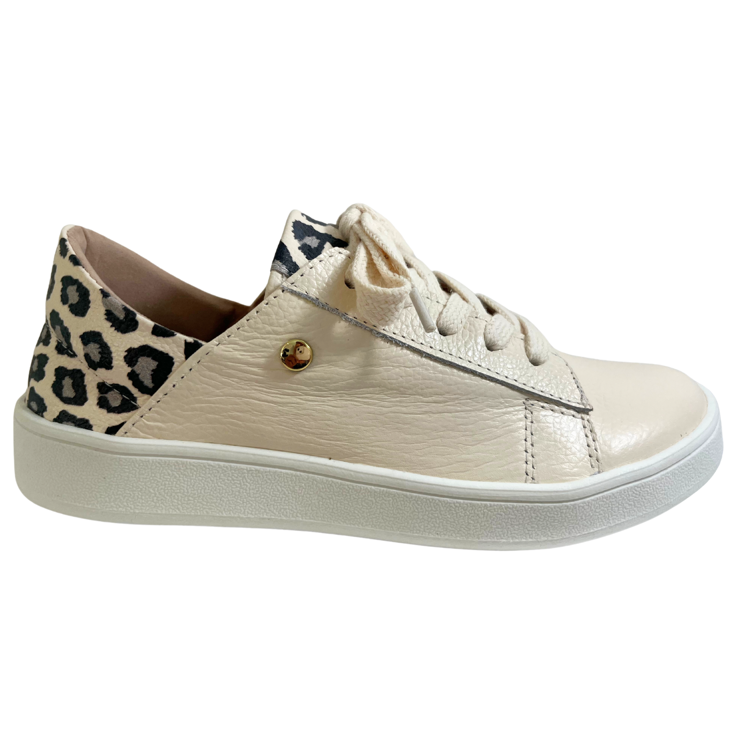 Austine Tennis | Cow Print Shoes
