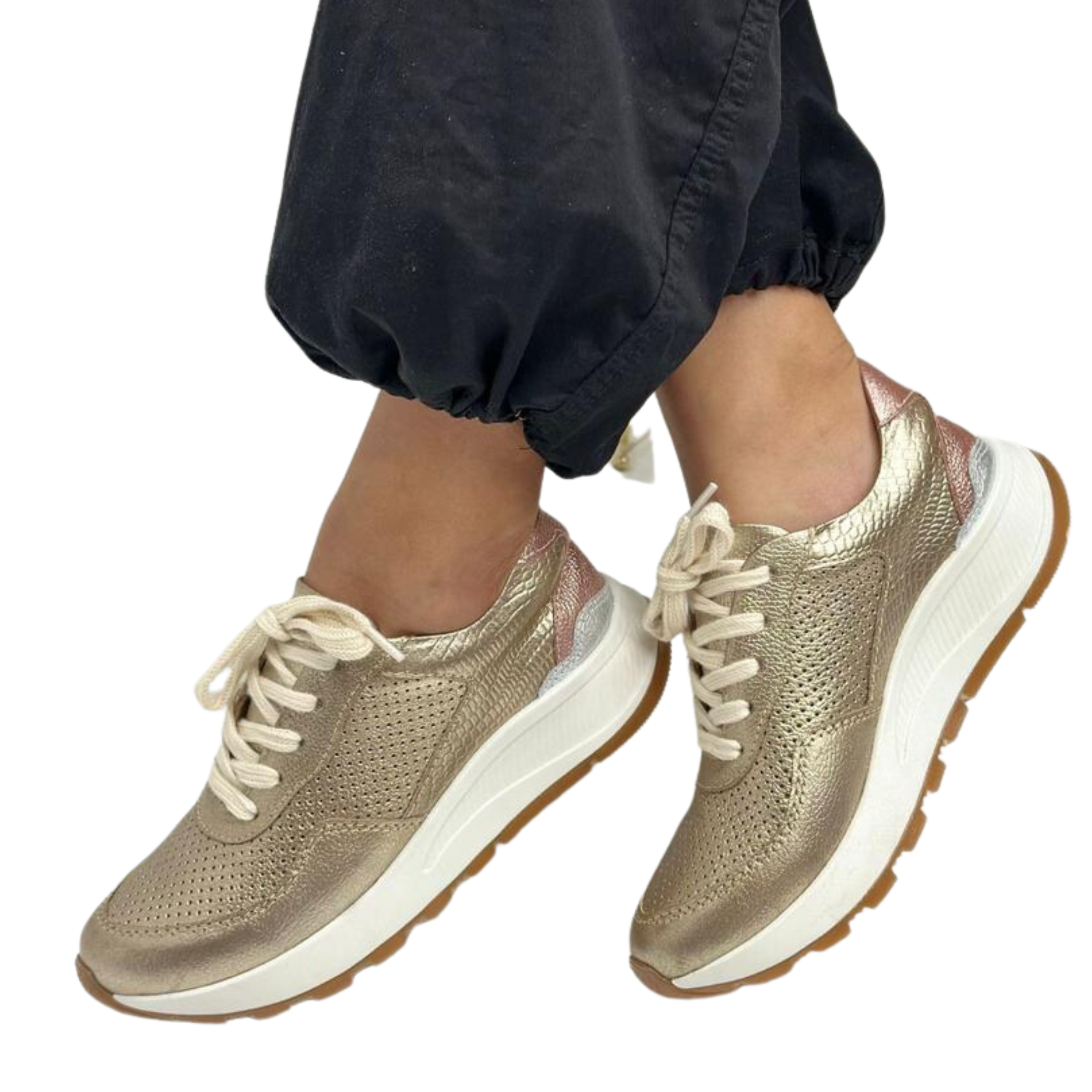 Gold Tennis Shoes for Women | New York