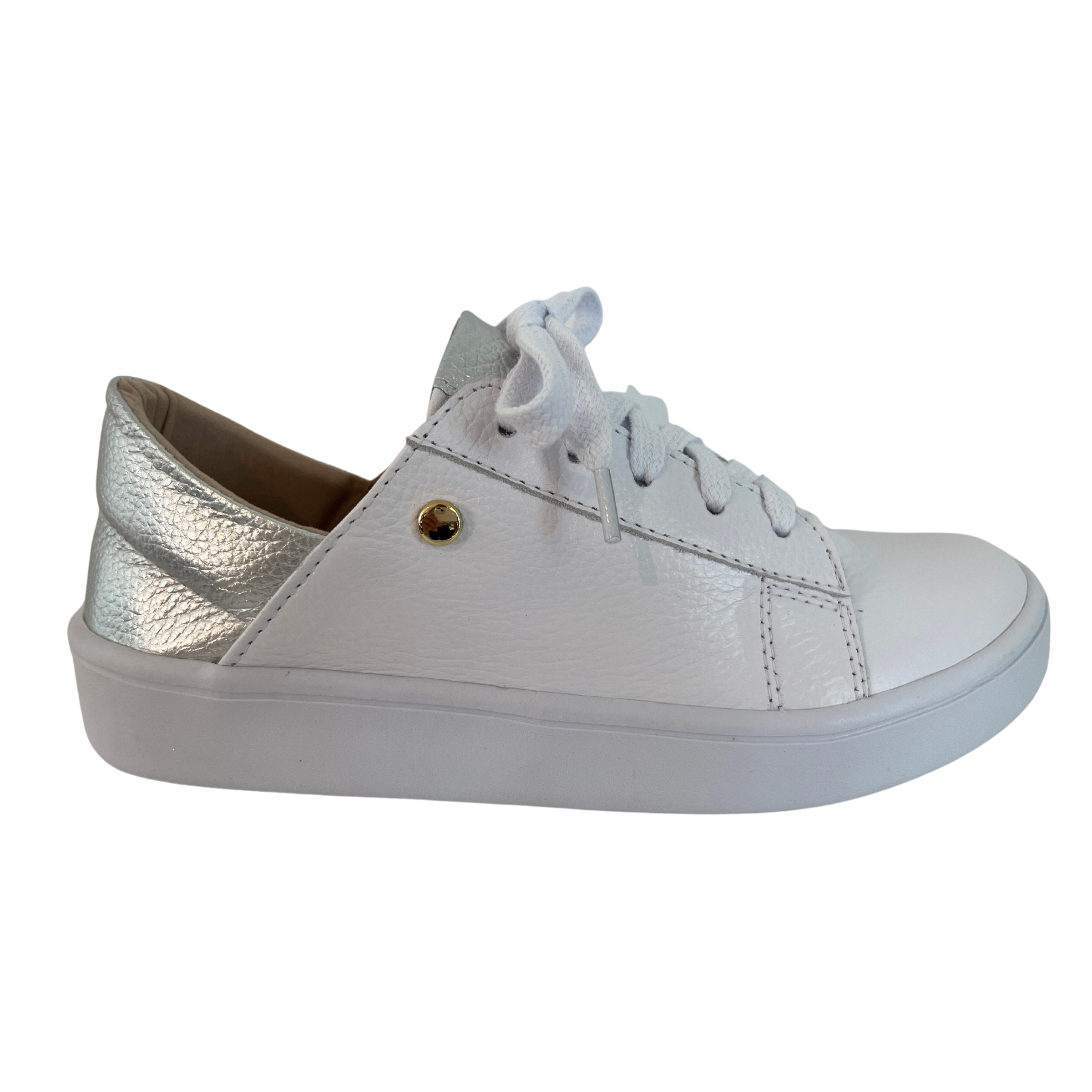 White and Silver Tennis Shoes | Austin Combined 7