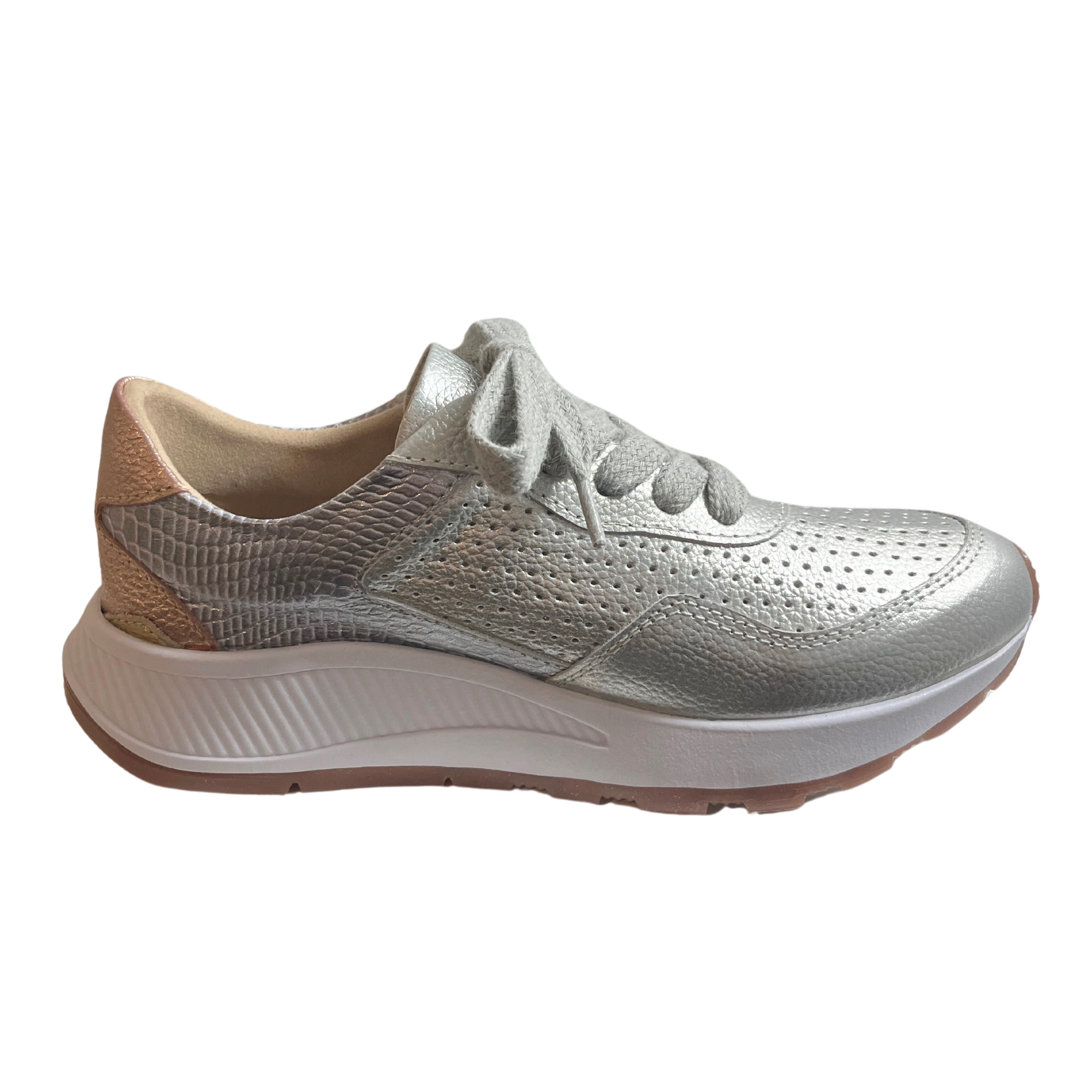 Silver Tennis Shoes | New York