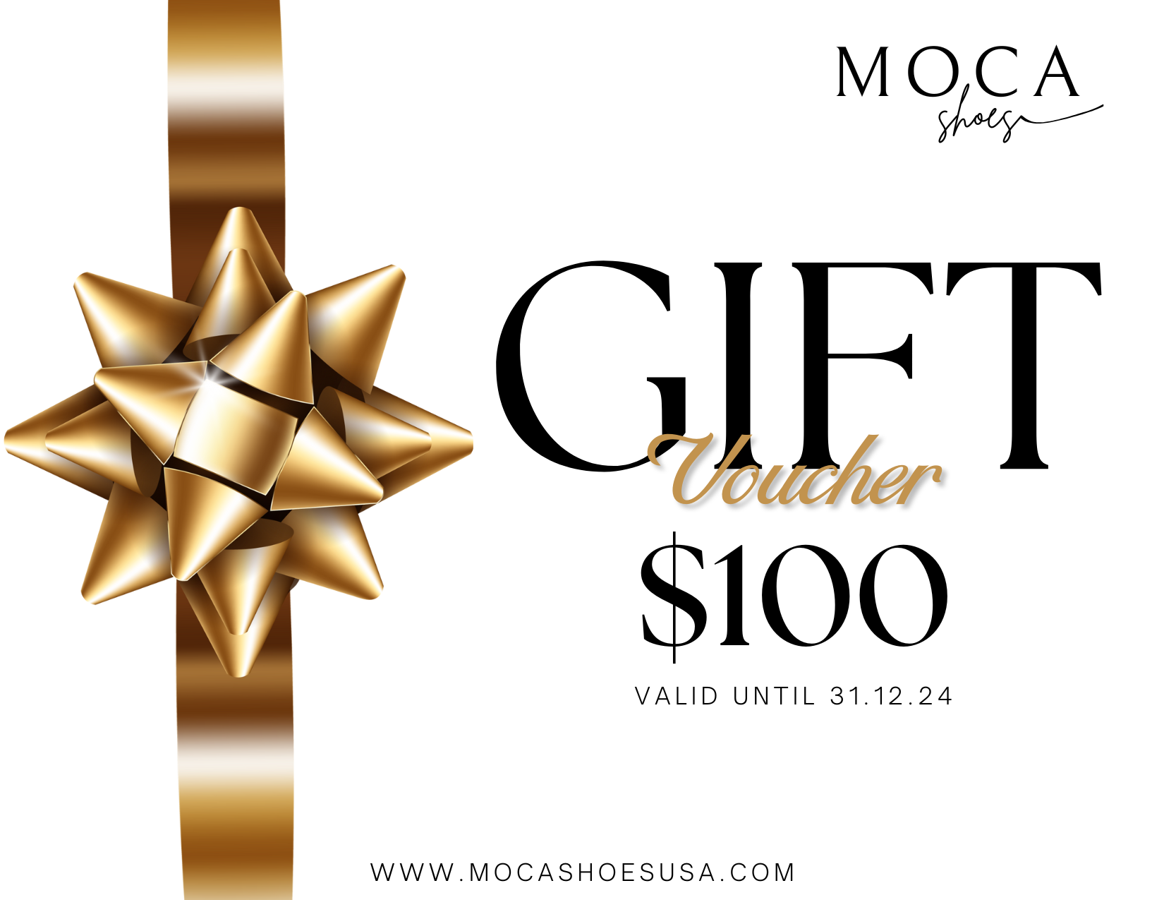 Gift Voucher Moca Shoes $100