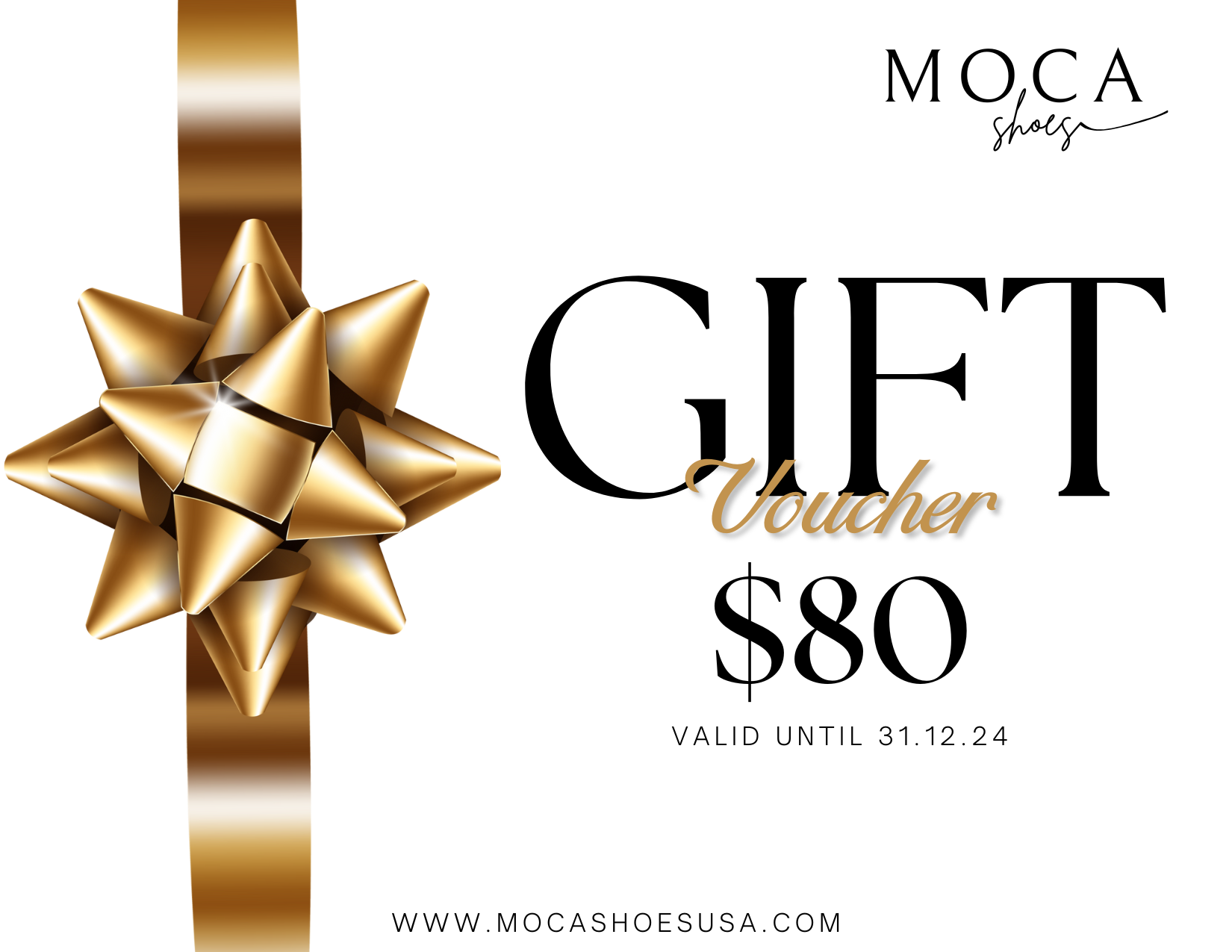 Gift Voucher Moca Shoes $80